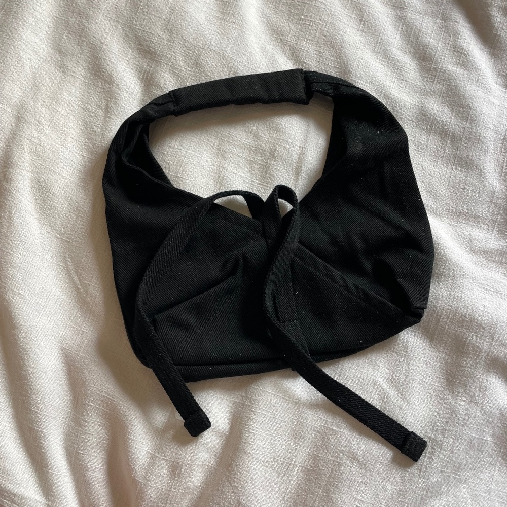 NWT DIGO STUDIO BABY TIE CROSS BAG / BLACK
